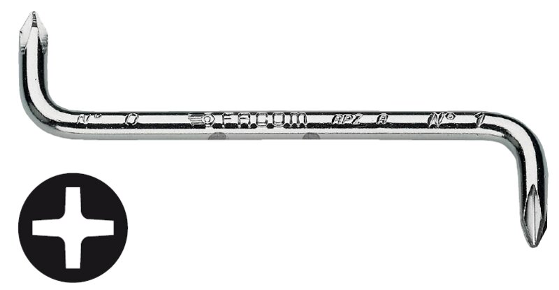 
ZAHNUTÝ ŠROUBOVÁK PH 3-PH 4 APZ.C
