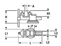 
DÍLENSKÝ SVĚRÁK 175 MM S PEVNOU ZÁKL. 1224.175E
