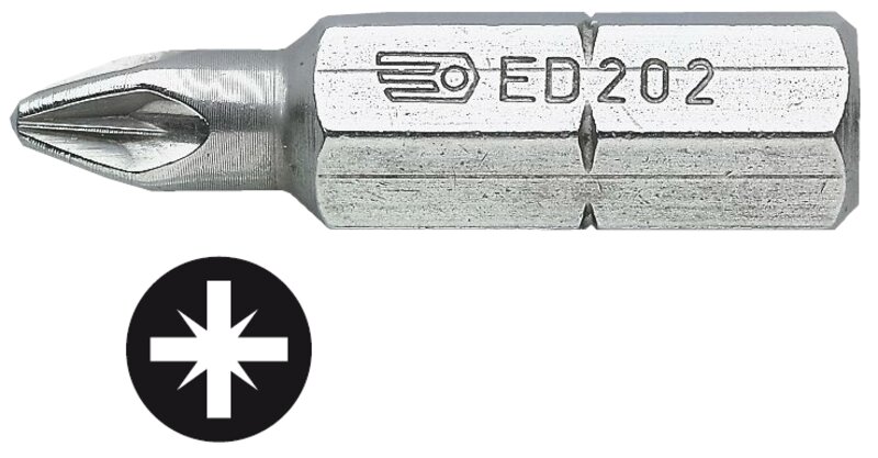 
BIT 5/16 PZ 4 DÉLKA 32 MM ED.204
