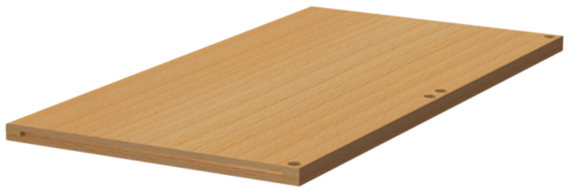 
DŘEVĚNÁ PRACOVNÍ DESKA JETLINE 1455 MM JLS2-PB2
