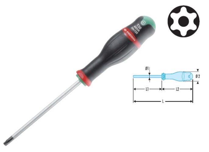 
ŠROUBOV. PROTWIST TORX TAMPER 40X150 ANXR40X150
